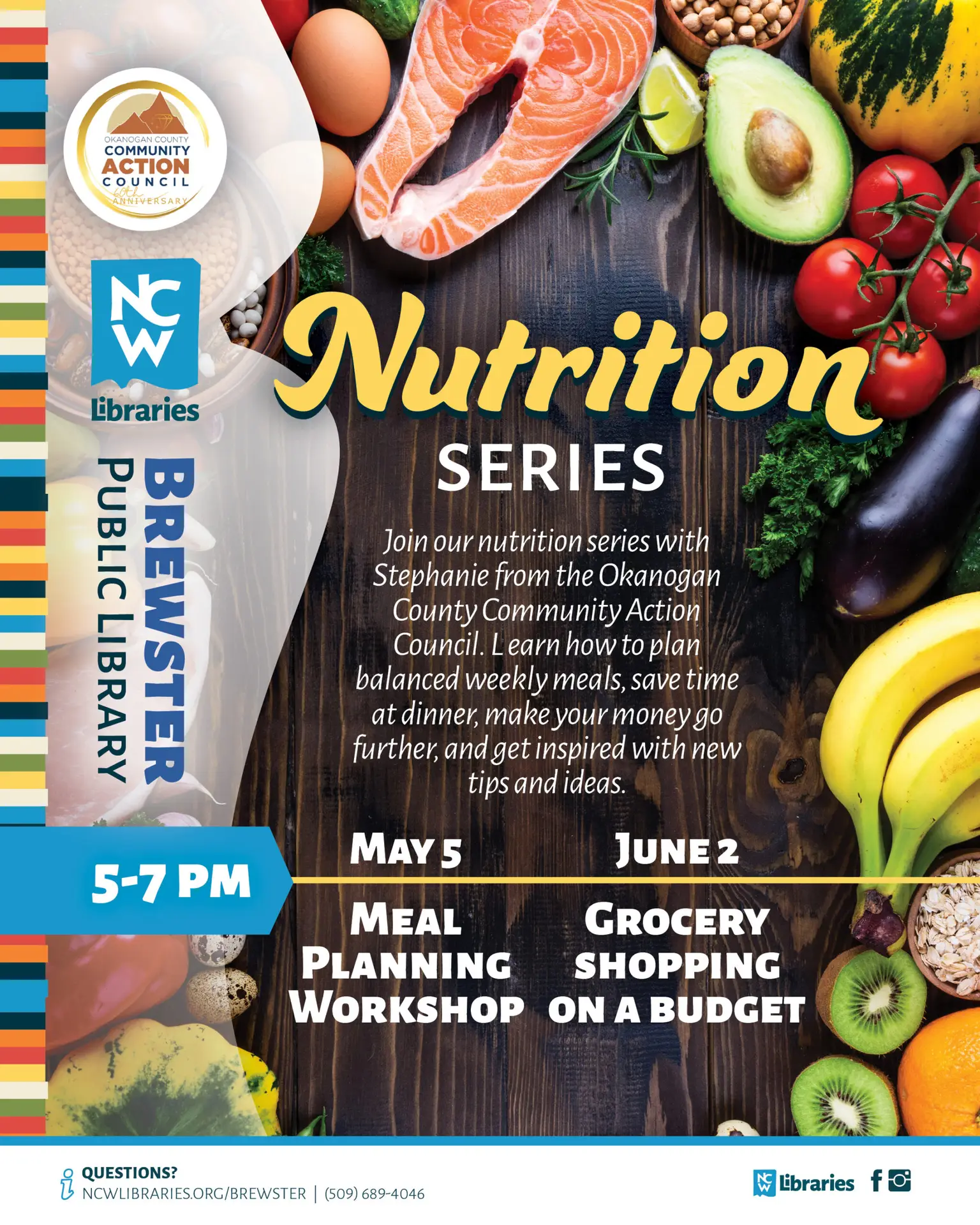 OCCAC's Nutrition Series at Brewster Public Library